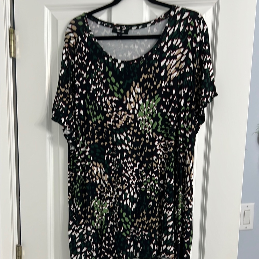 Alfani Multicolor Printed Women's Top